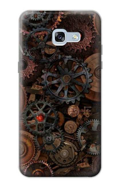 W3884 Steampunk Mechanical Gears Hard Case and Leather Flip Case For Samsung Galaxy A5 (2017)