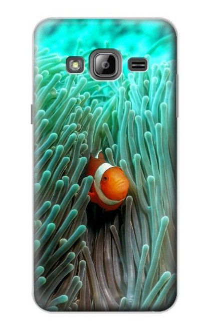 W3893 Ocellaris clownfish Hard Case and Leather Flip Case For Samsung Galaxy J3 (2016)