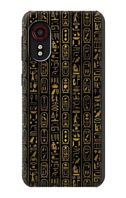 W3869 Ancient Egyptian Hieroglyphic Hard Case and Leather Flip Case For Samsung Galaxy Xcover 5