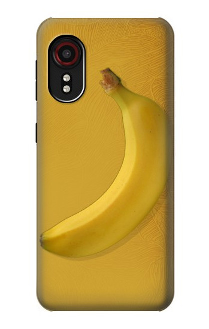 W3872 Banana Hard Case and Leather Flip Case For Samsung Galaxy Xcover 5