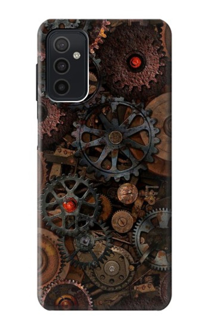W3884 Steampunk Mechanical Gears Hard Case and Leather Flip Case For Samsung Galaxy M52 5G