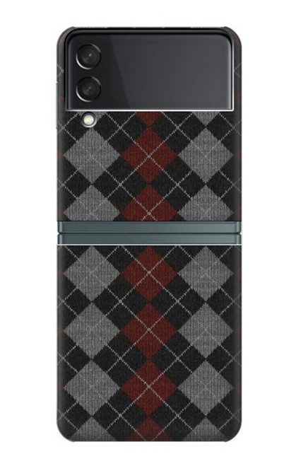 W3907 Sweater Texture Hard Case For Samsung Galaxy Z Flip 3 5G