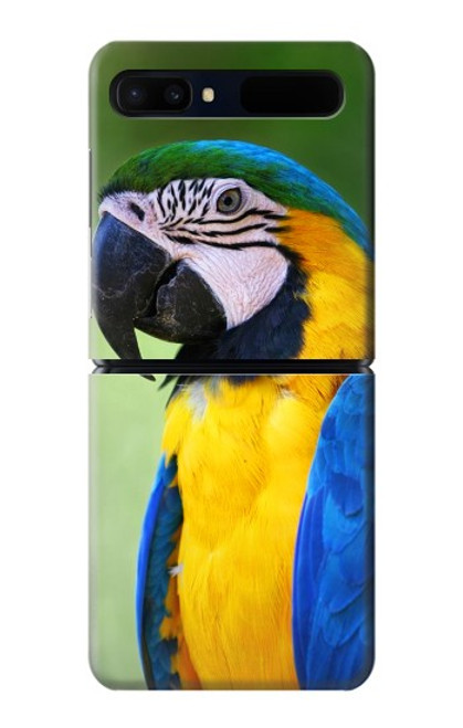 W3888 Macaw Face Bird Hard Case For Samsung Galaxy Z Flip 5G