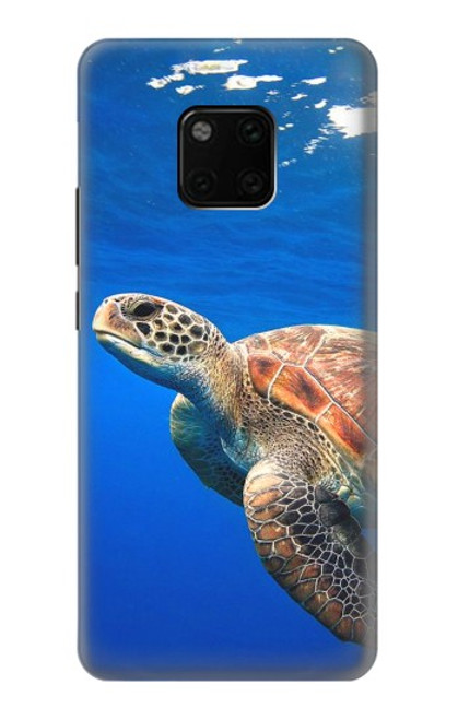 W3898 Sea Turtle Hard Case and Leather Flip Case For Huawei Mate 20 Pro