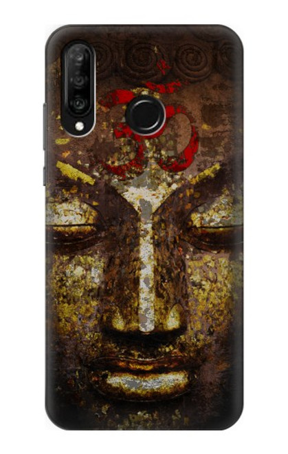 W3874 Buddha Face Ohm Symbol Hard Case and Leather Flip Case For Huawei P30 lite