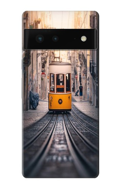 W3867 Trams in Lisbon Hard Case and Leather Flip Case For Google Pixel 6