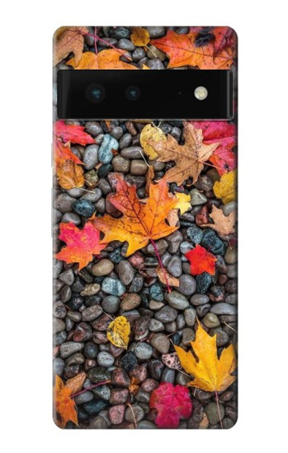 W3889 Maple Leaf Hard Case and Leather Flip Case For Google Pixel 6