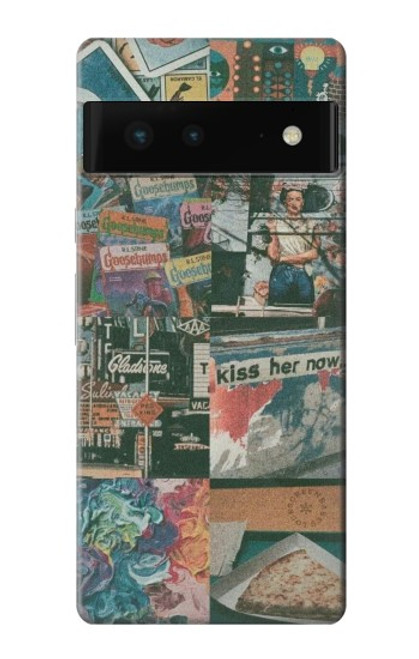 W3909 Vintage Poster Hard Case and Leather Flip Case For Google Pixel 6