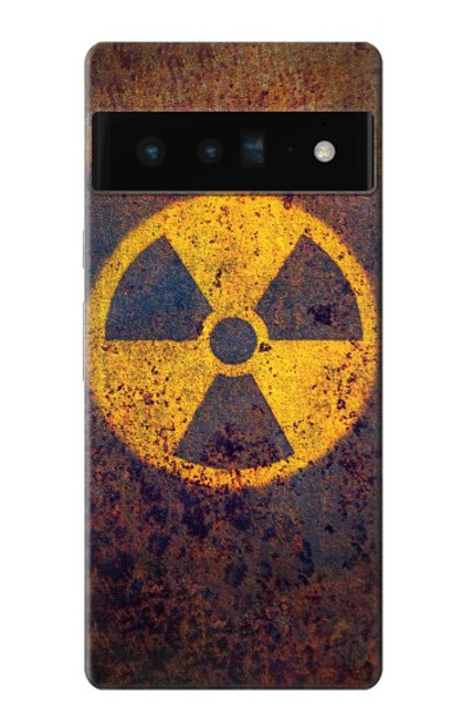 W3892 Nuclear Hazard Hard Case and Leather Flip Case For Google Pixel 6 Pro