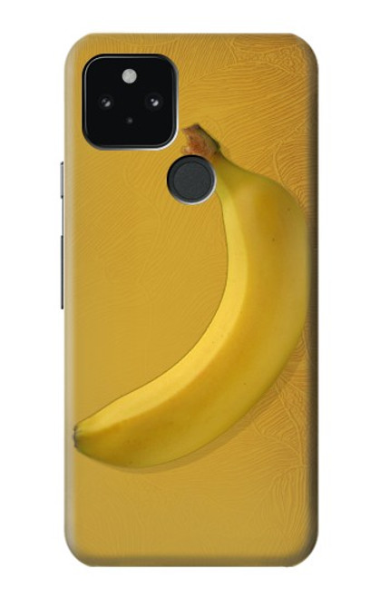 W3872 Banana Hard Case and Leather Flip Case For Google Pixel 5
