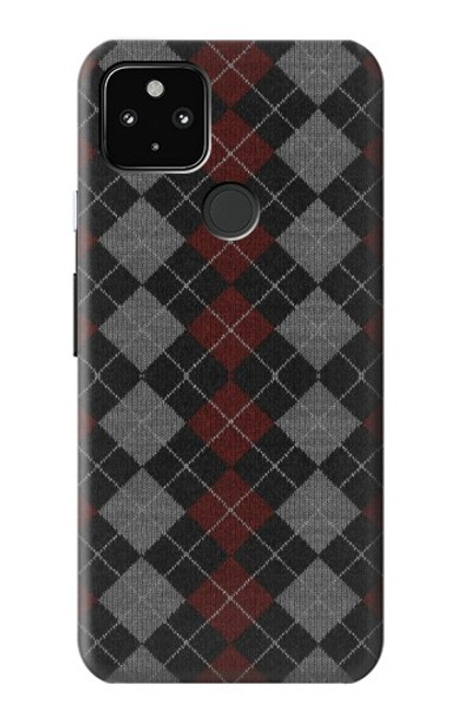 W3907 Sweater Texture Hard Case and Leather Flip Case For Google Pixel 4a 5G