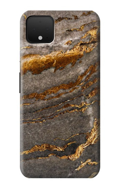 W3886 Gray Marble Rock Hard Case and Leather Flip Case For Google Pixel 4