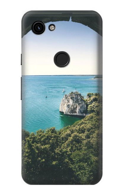 W3865 Europe Duino Beach Italy Hard Case and Leather Flip Case For Google Pixel 3a