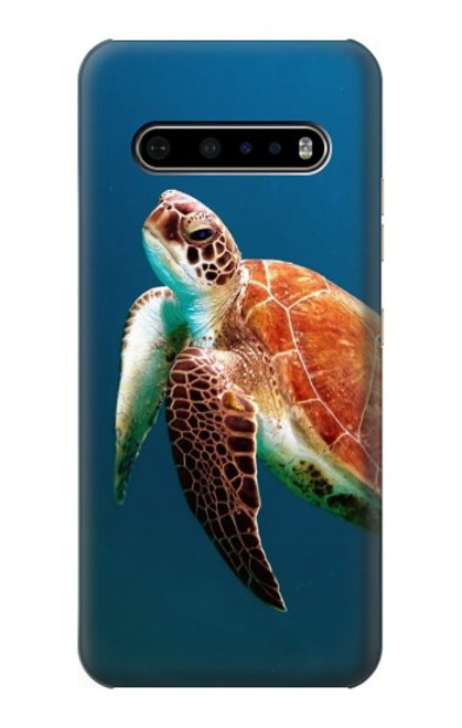 W3899 Sea Turtle Hard Case and Leather Flip Case For LG V60 ThinQ 5G