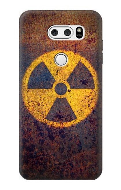 W3892 Nuclear Hazard Hard Case and Leather Flip Case For LG V30, LG V30 Plus, LG V30S ThinQ, LG V35, LG V35 ThinQ