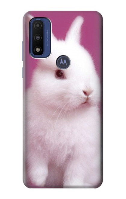 W3870 Cute Baby Bunny Hard Case and Leather Flip Case For Motorola G Pure