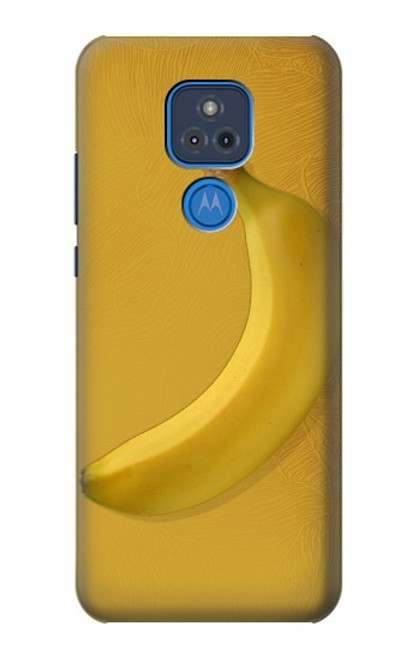 W3872 Banana Hard Case and Leather Flip Case For Motorola Moto G Play (2021)