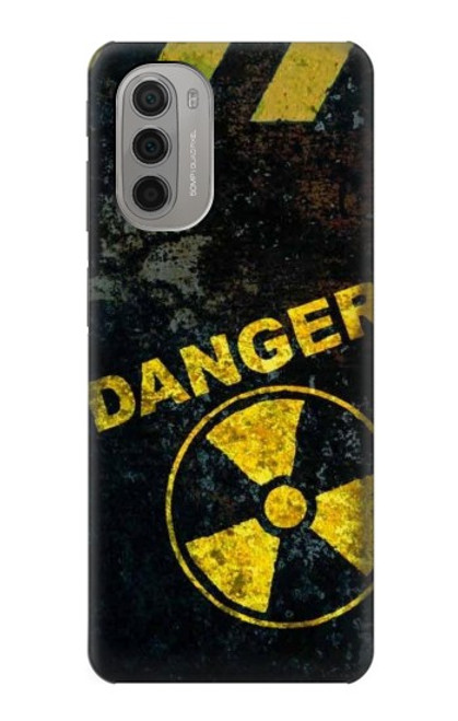 W3891 Nuclear Hazard Danger Hard Case and Leather Flip Case For Motorola Moto G51 5G