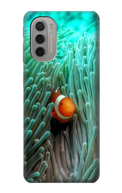 W3893 Ocellaris clownfish Hard Case and Leather Flip Case For Motorola Moto G51 5G