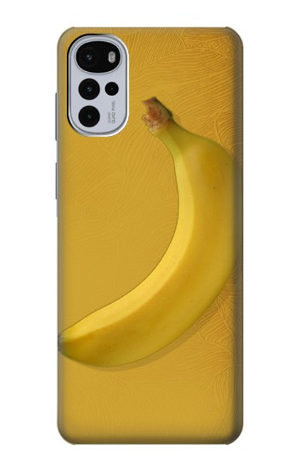 W3872 Banana Hard Case and Leather Flip Case For Motorola Moto G22