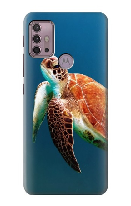 W3899 Sea Turtle Hard Case and Leather Flip Case For Motorola Moto G30, G20, G10