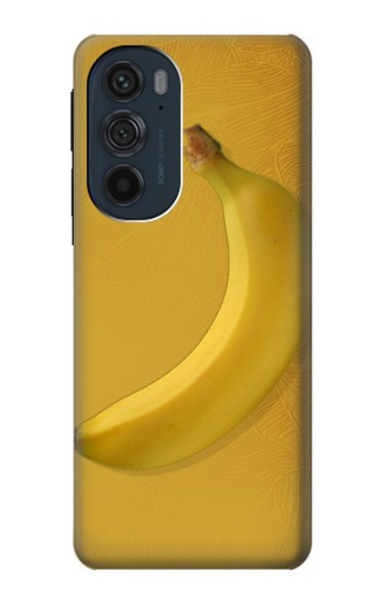 W3872 Banana Hard Case and Leather Flip Case For Motorola Edge 30 Pro