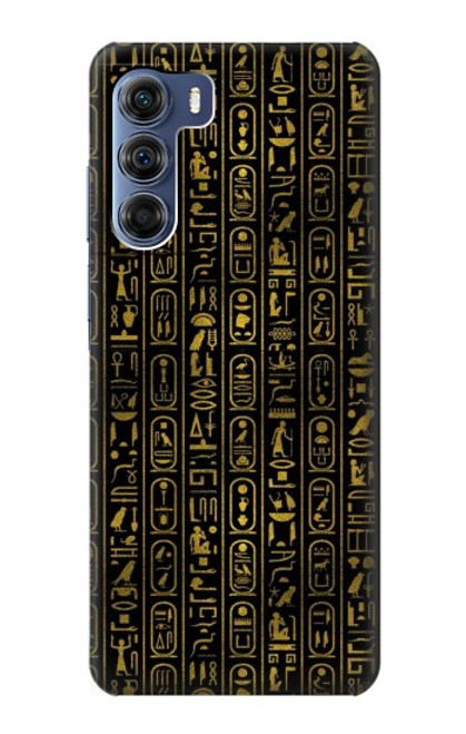 W3869 Ancient Egyptian Hieroglyphic Hard Case and Leather Flip Case For Motorola Edge S30