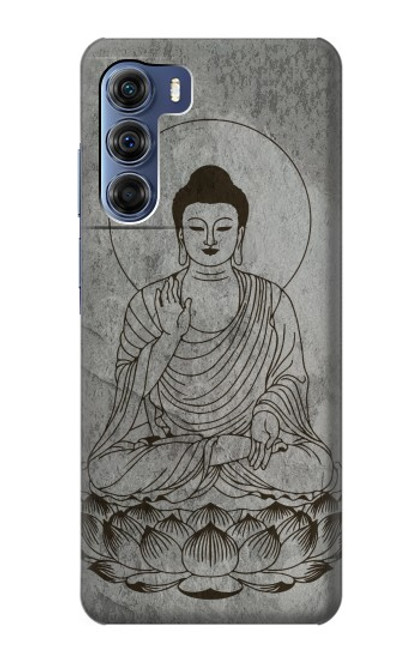 W3873 Buddha Line Art Hard Case and Leather Flip Case For Motorola Edge S30