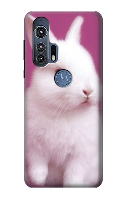 W3870 Cute Baby Bunny Hard Case and Leather Flip Case For Motorola Edge+