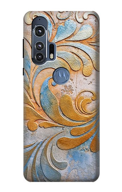 W3875 Canvas Vintage Rugs Hard Case and Leather Flip Case For Motorola Edge+