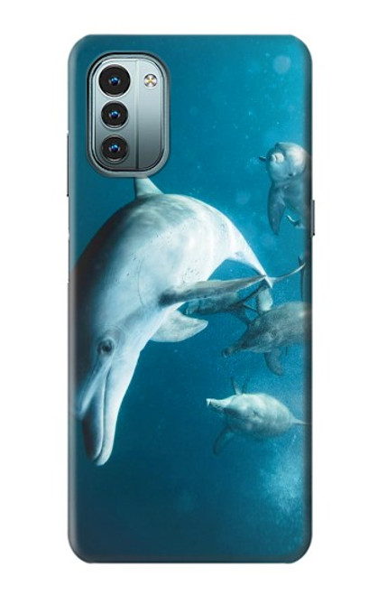 W3878 Dolphin Hard Case and Leather Flip Case For Nokia G11, G21