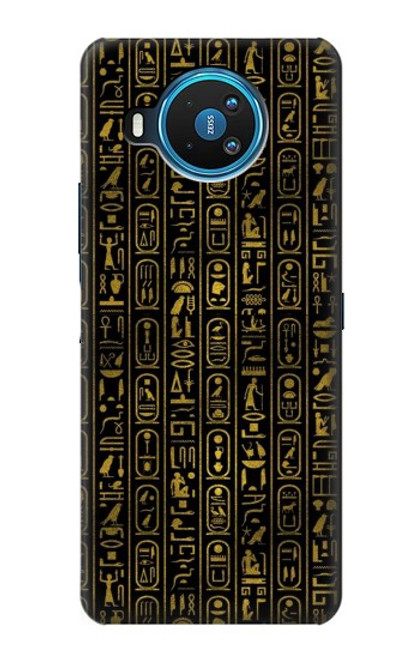 W3869 Ancient Egyptian Hieroglyphic Hard Case and Leather Flip Case For Nokia 8.3 5G