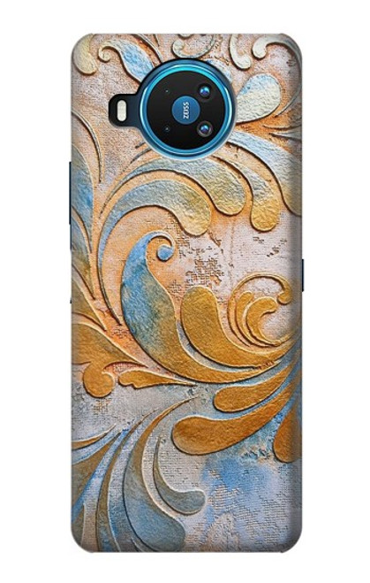 W3875 Canvas Vintage Rugs Hard Case and Leather Flip Case For Nokia 8.3 5G