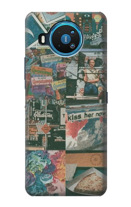 W3909 Vintage Poster Hard Case and Leather Flip Case For Nokia 8.3 5G