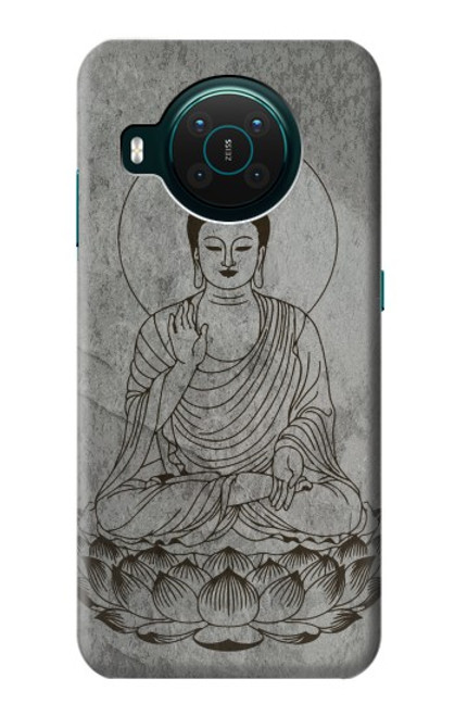 W3873 Buddha Line Art Hard Case and Leather Flip Case For Nokia X10