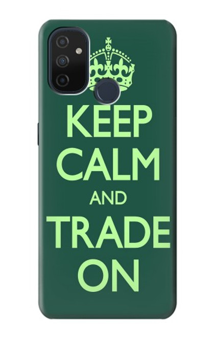 W3862 Keep Calm and Trade On Hard Case and Leather Flip Case For OnePlus Nord N100