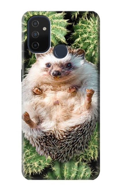 W3863 Pygmy Hedgehog Dwarf Hedgehog Paint Hard Case and Leather Flip Case For OnePlus Nord N100