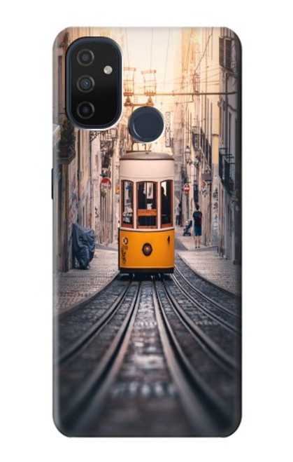 W3867 Trams in Lisbon Hard Case and Leather Flip Case For OnePlus Nord N100