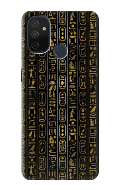 W3869 Ancient Egyptian Hieroglyphic Hard Case and Leather Flip Case For OnePlus Nord N100