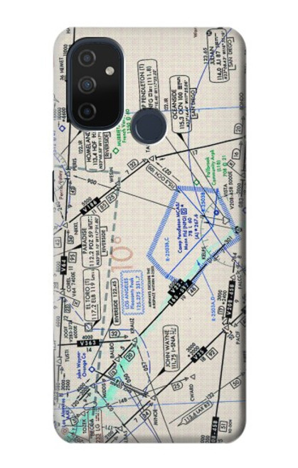 W3882 Flying Enroute Chart Hard Case and Leather Flip Case For OnePlus Nord N100