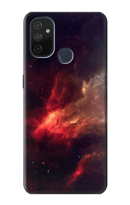 W3897 Red Nebula Space Hard Case and Leather Flip Case For OnePlus Nord N100