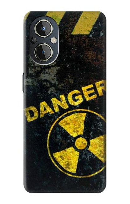 W3891 Nuclear Hazard Danger Hard Case and Leather Flip Case For OnePlus Nord N20 5G