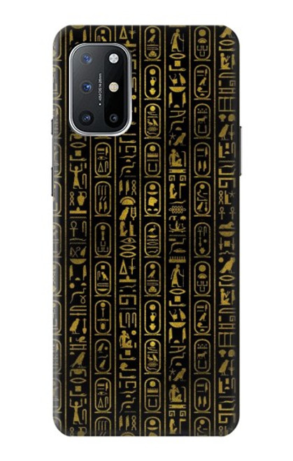 W3869 Ancient Egyptian Hieroglyphic Hard Case and Leather Flip Case For OnePlus 8T