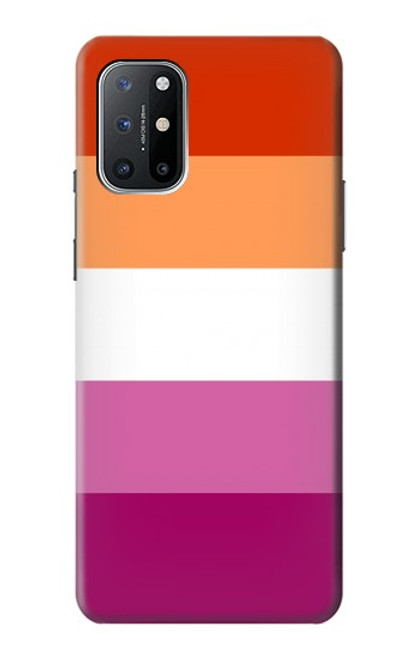 W3887 Lesbian Pride Flag Hard Case and Leather Flip Case For OnePlus 8T