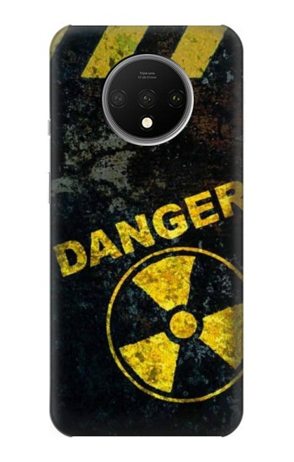 W3891 Nuclear Hazard Danger Hard Case and Leather Flip Case For OnePlus 7T