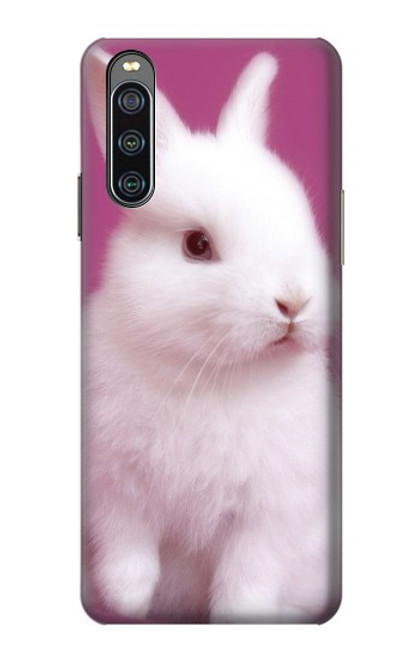 W3870 Cute Baby Bunny Hard Case and Leather Flip Case For Sony Xperia 10 IV