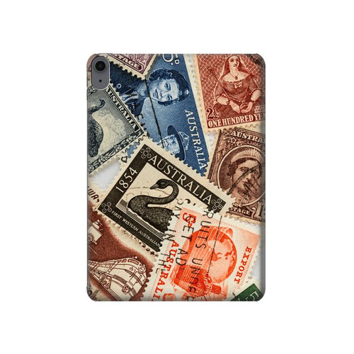 W3900 Stamps Tablet Hard Case For iPad Air (2022,2020, 4th, 5th), iPad Pro 11 (2022, 6th)