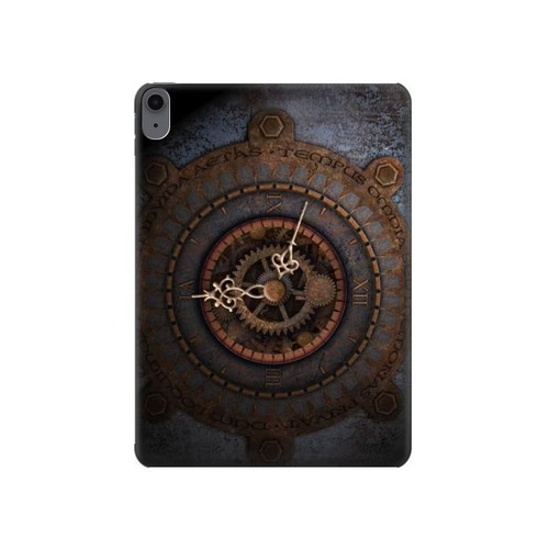 W3908 Vintage Clock Tablet Hard Case For iPad Air (2022,2020, 4th, 5th), iPad Pro 11 (2022, 6th)