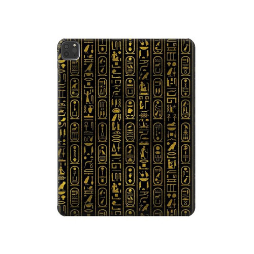 W3869 Ancient Egyptian Hieroglyphic Tablet Hard Case For iPad Pro 11 (2021,2020,2018, 3rd, 2nd, 1st)