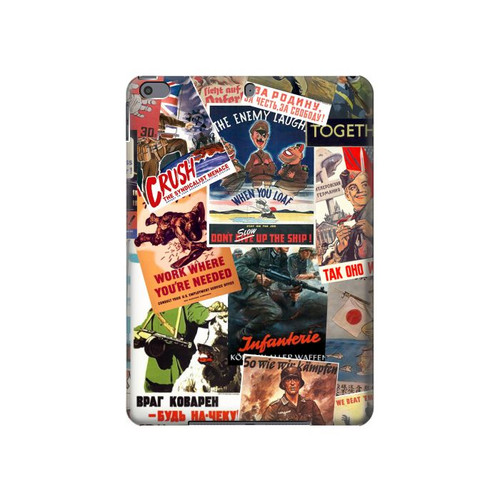 W3905 Vintage Army Poster Tablet Hard Case For iPad Pro 10.5, iPad Air (2019, 3rd)